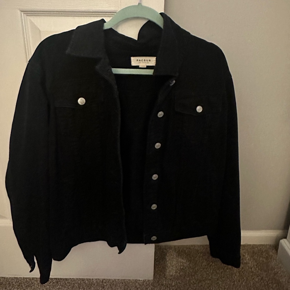 Pacsun Black Jean Jacket